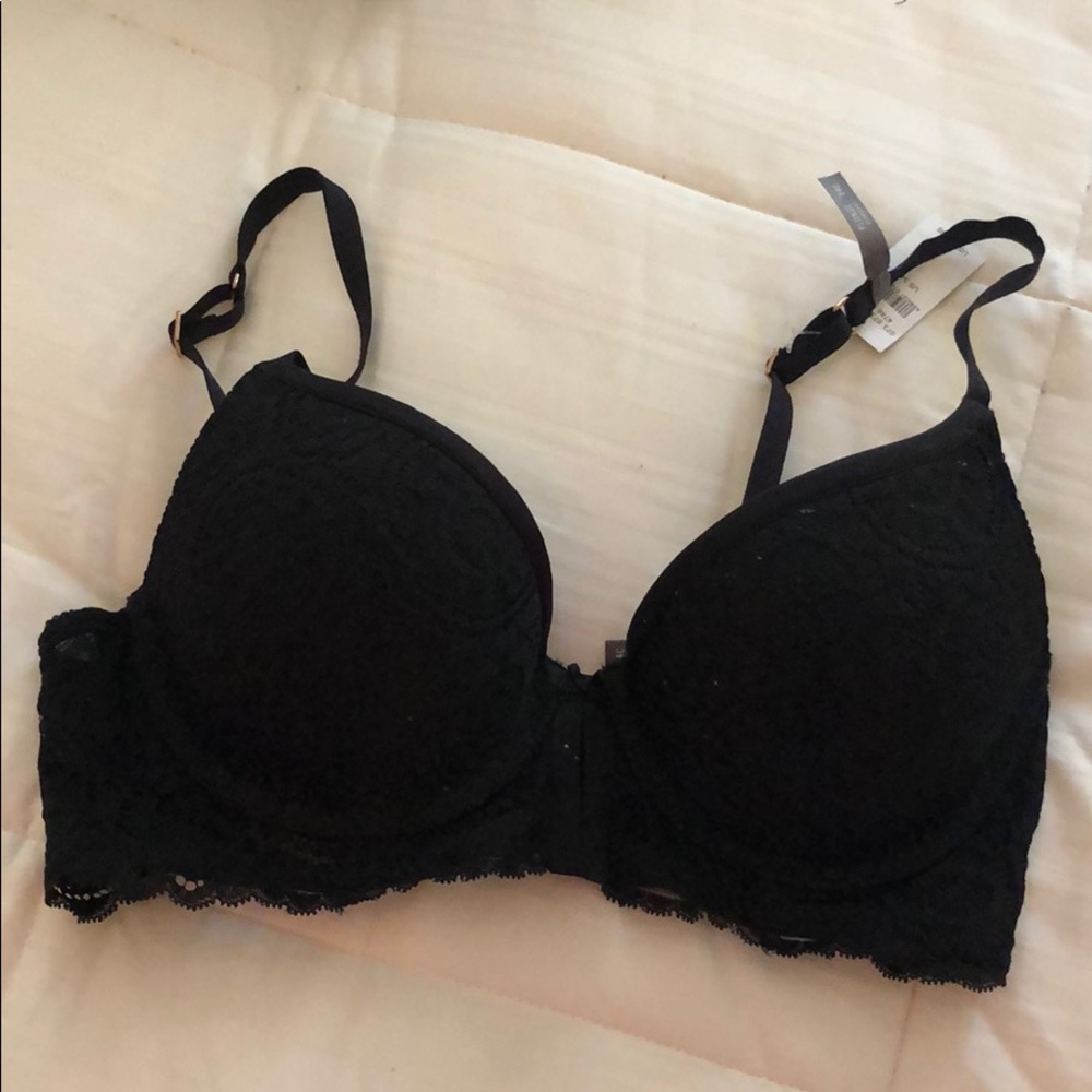 Black Aerie Bra